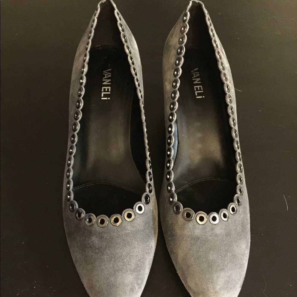Suede Vaneli Wedges
